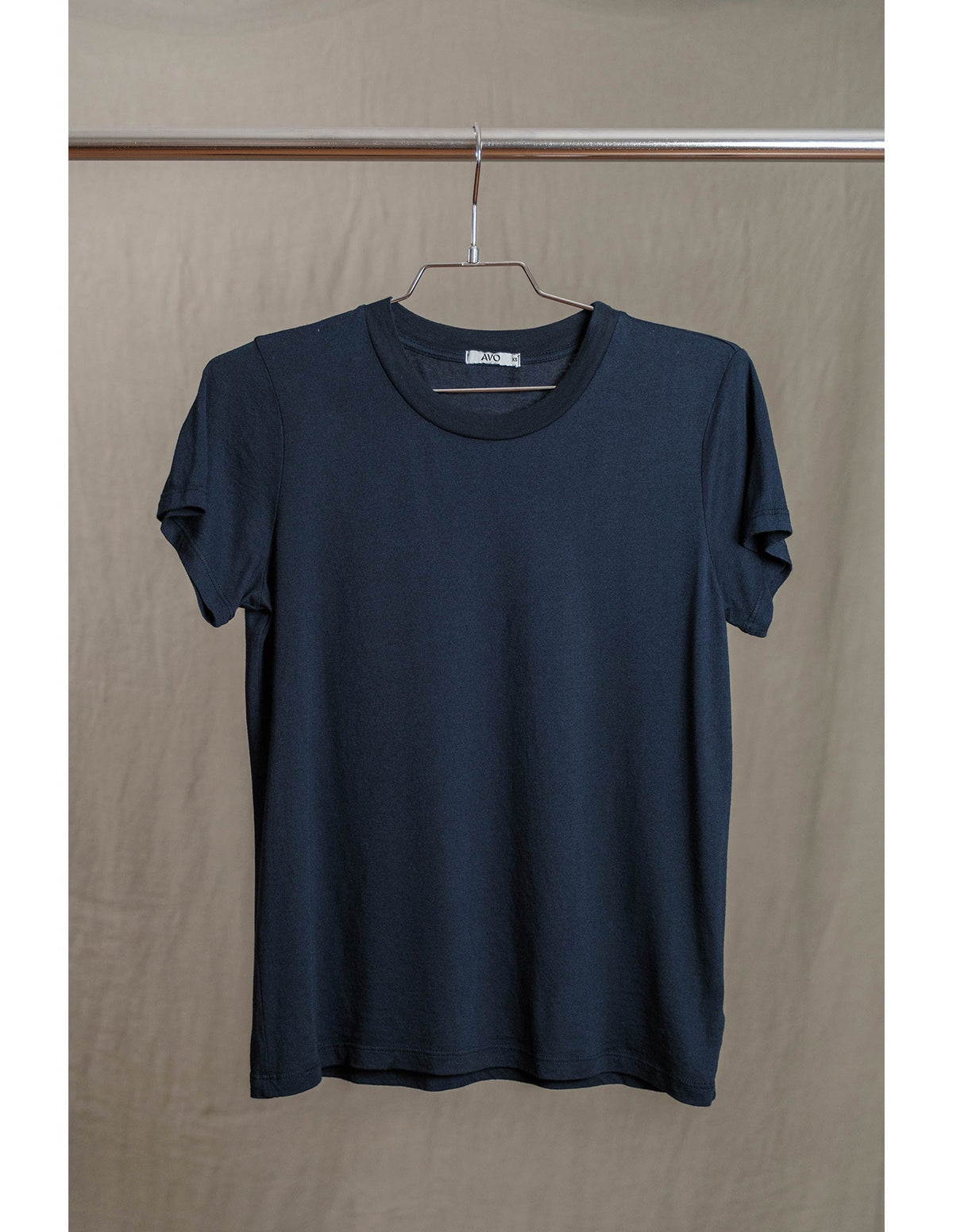 Butter Soft Short Sleeve Crew in Navy