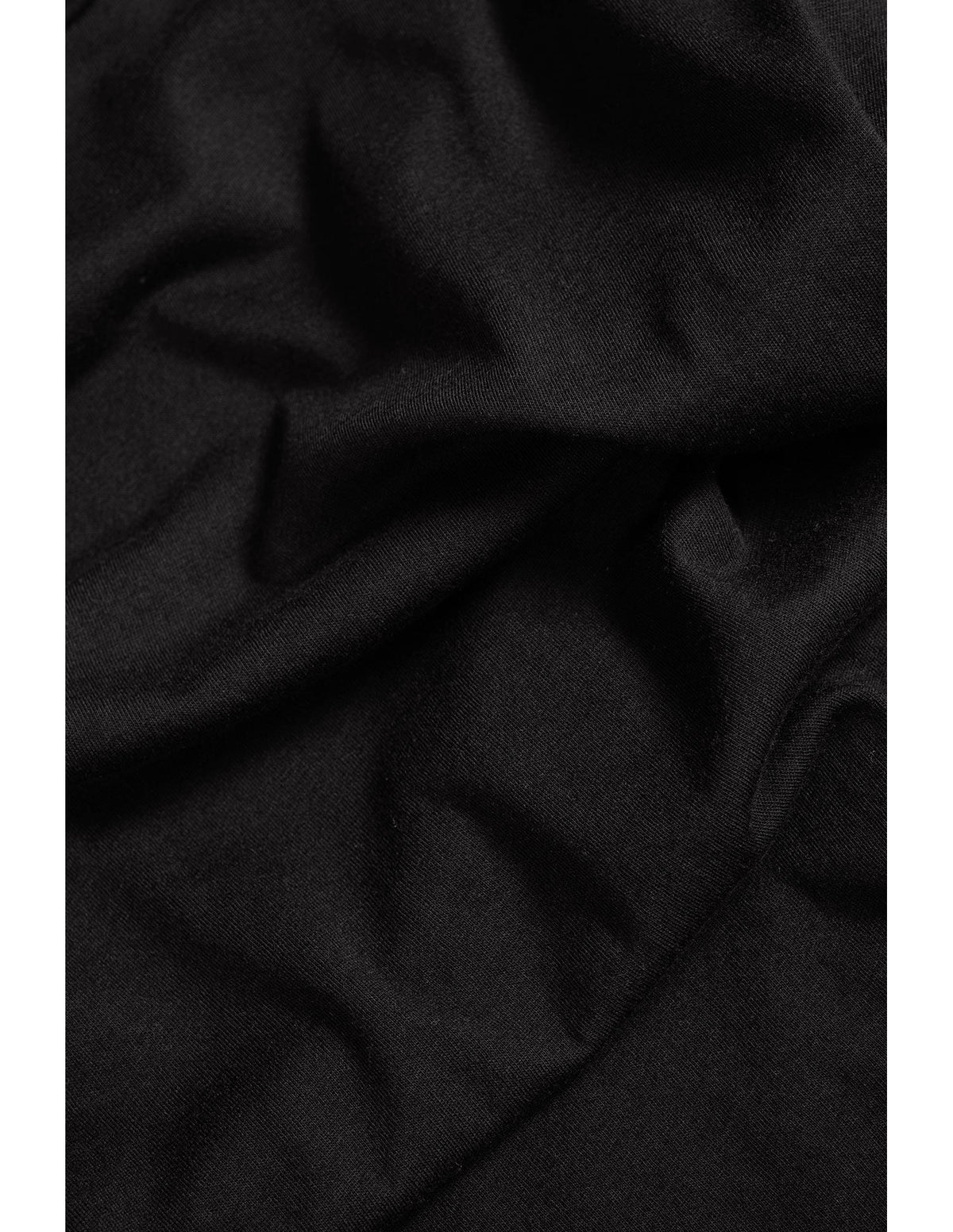 Butter Soft Short Sleeve Crew in Black