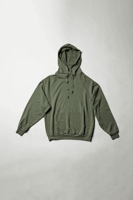 Softest Fleece Hoodie in Signature Green