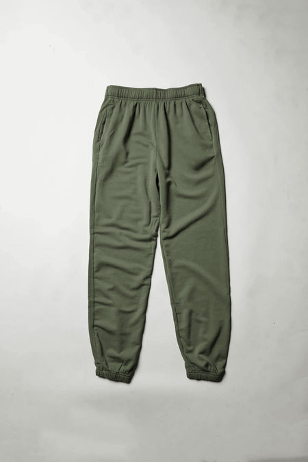 Softest Fleece Jogger in Signature Green