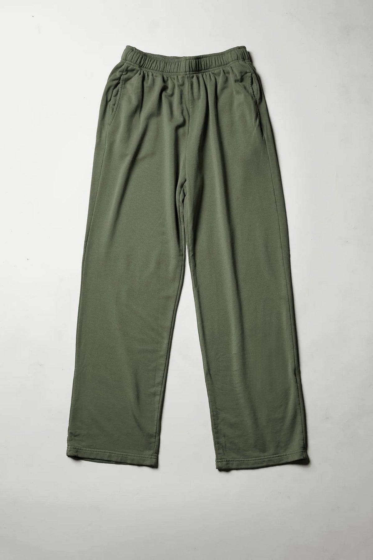Softest Fleece Straight Leg Sweatpant in Signature Green