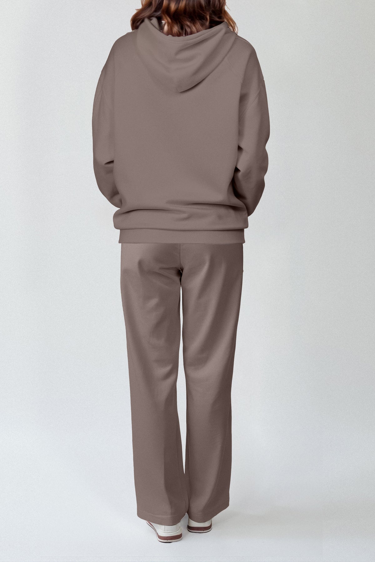 Sundry Softest Fleece Hoodie &amp; Softest Fleece Straight Leg Sweatpant in Latte