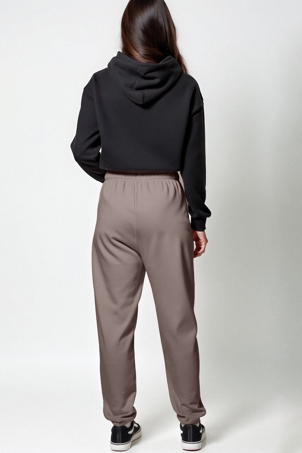 Sundry Softest Fleece Jogger in Latte