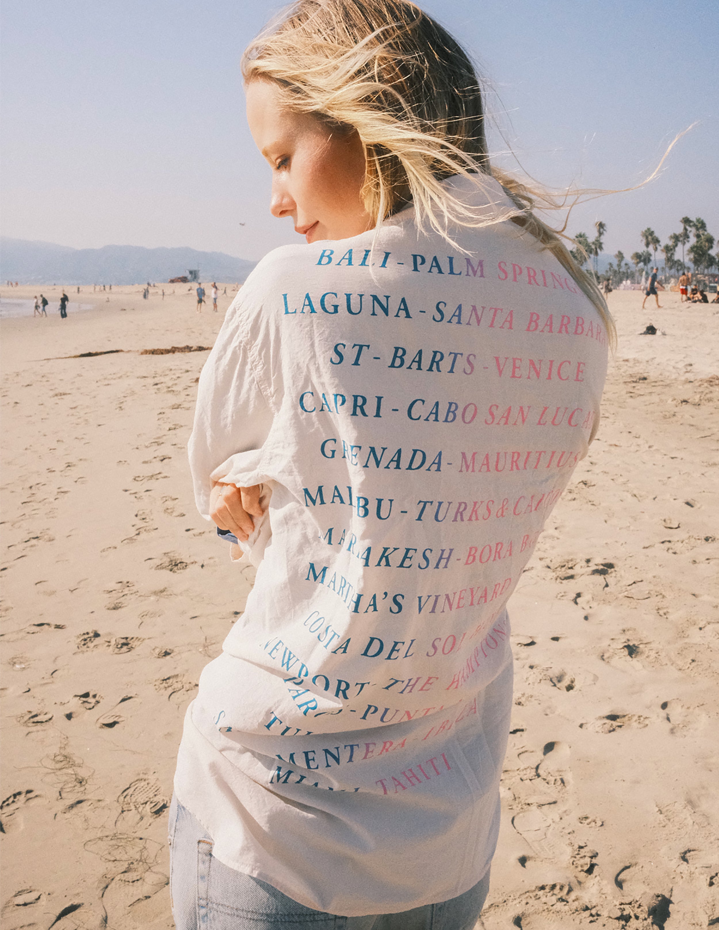 VENICE BEACH T Shirt Women's Relaxed Fit T Shirt 