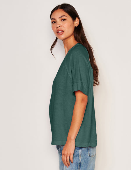 Sundry Boyfriend Tee in Rainforest