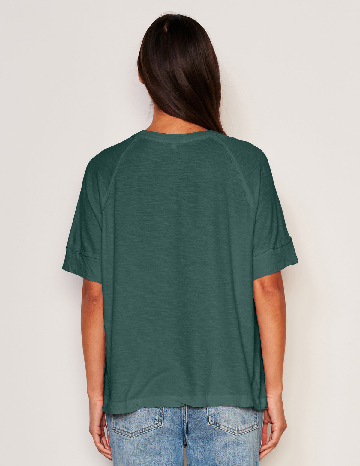 Sundry Boyfriend Tee in Rainforest