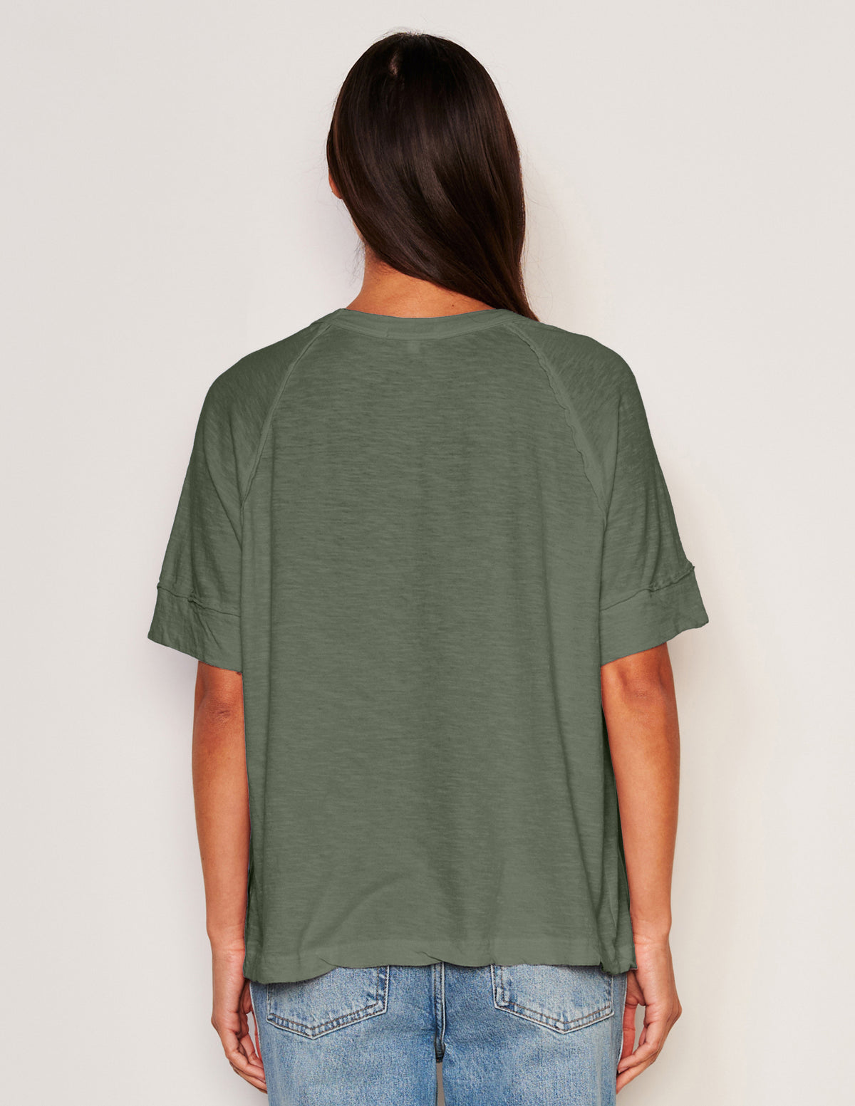 Sundry Boyfriend Tee in Signature Green