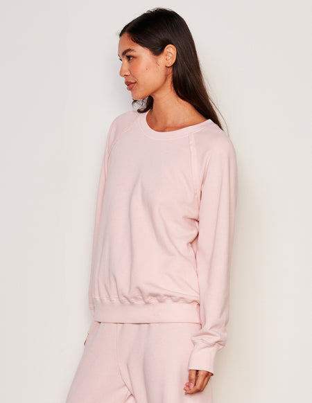 Sundry Raglan Sweatshirt-3/4 front