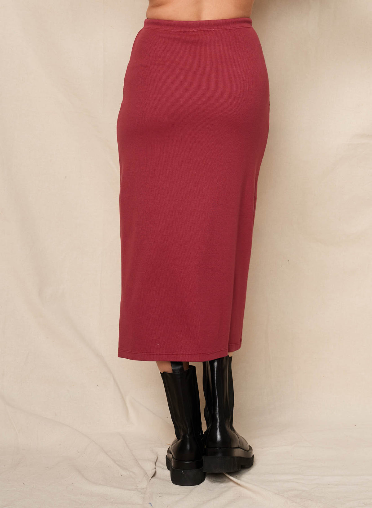 Sundry Skirt in Tibet Red