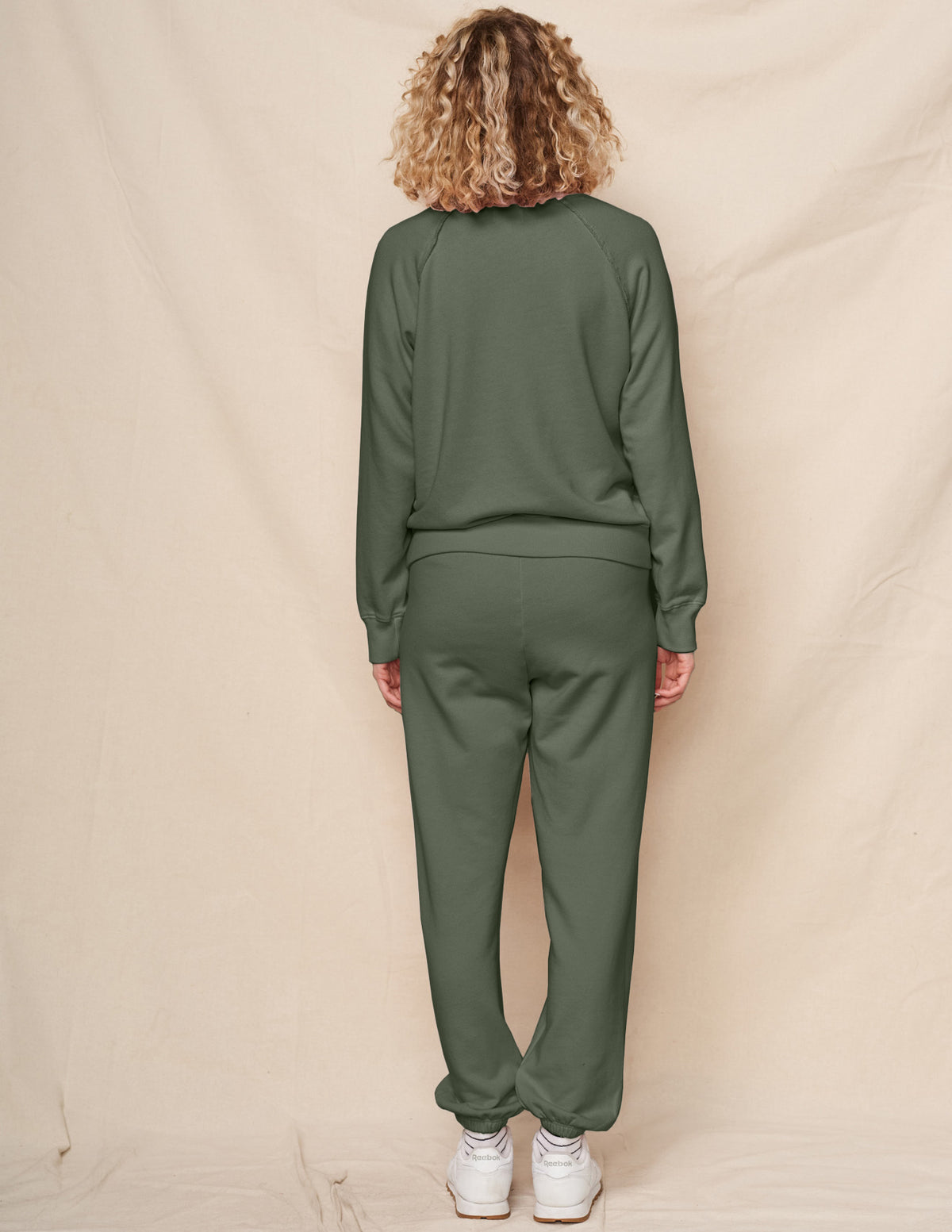 Sundry Raglan Sweatshirt in Signature Green