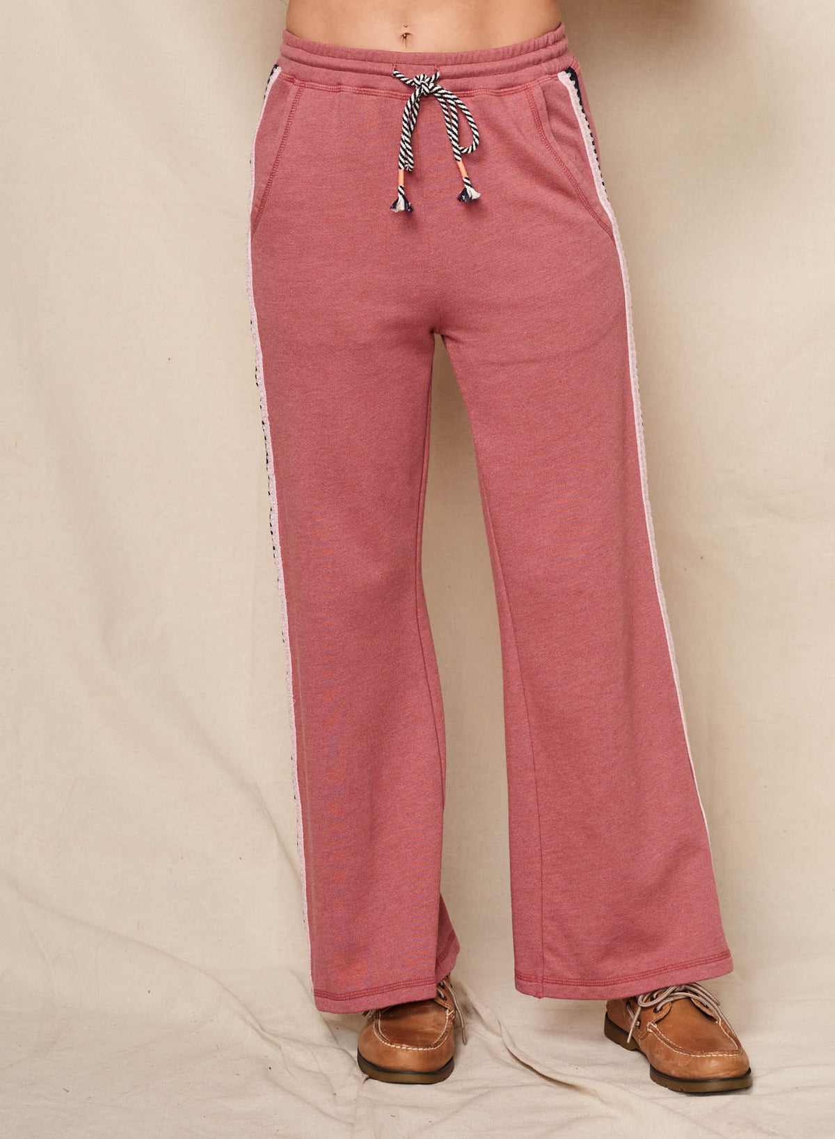Sundry Lounge Pant in Tibet Red