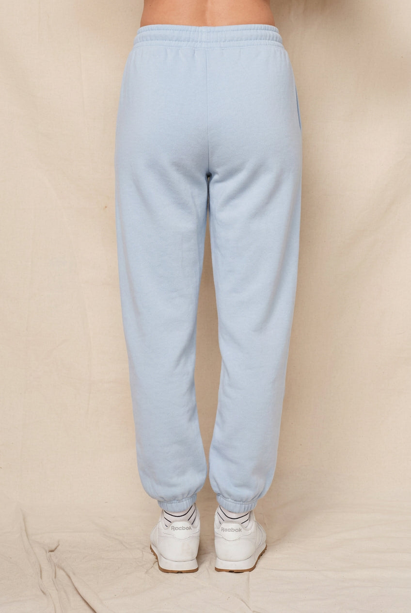 Sundry Basic Sweatpant in Blue Wash