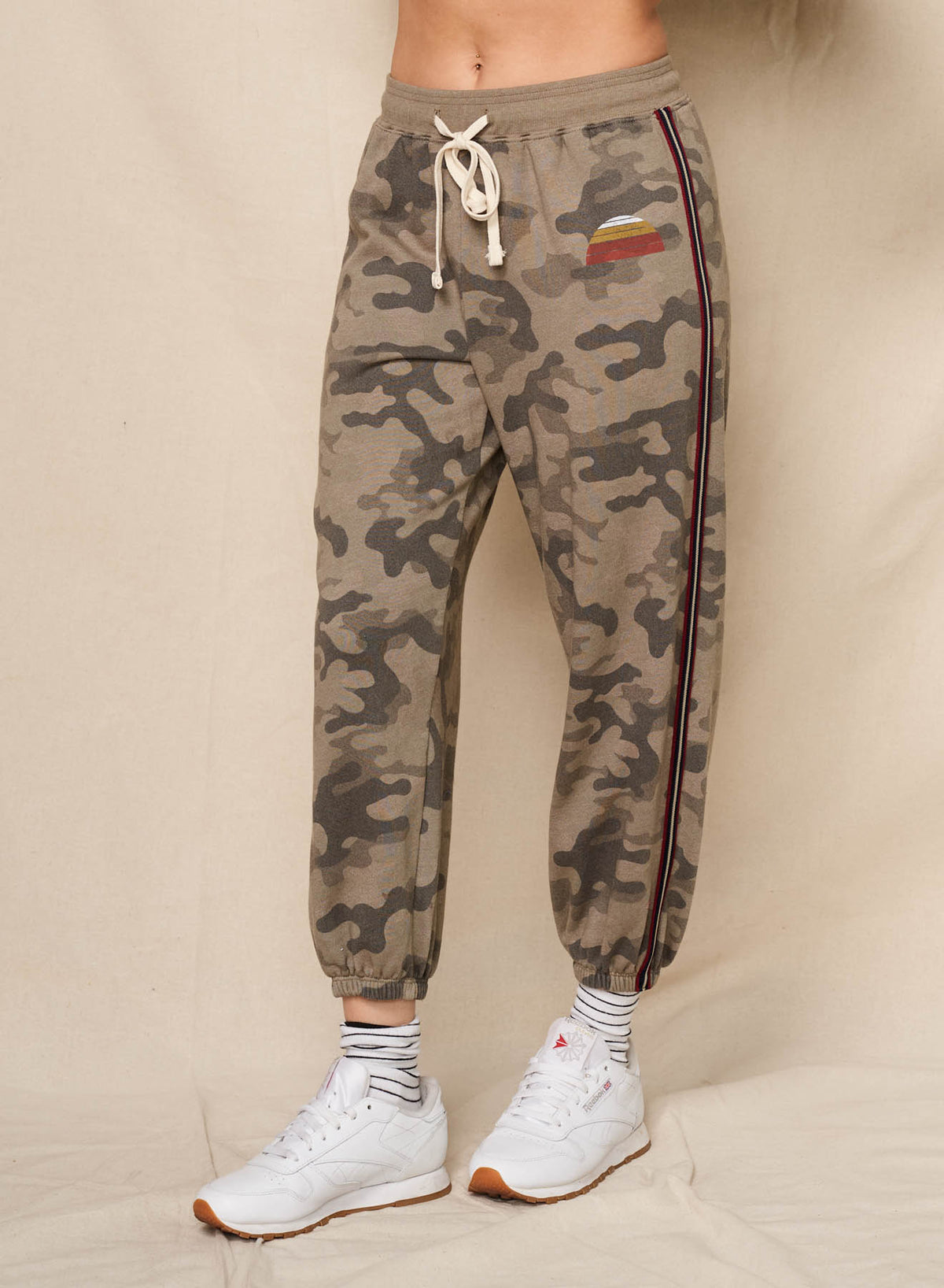 Sundry Golden Hour Horizon Hoodie &amp; Golden Hour Sweatpant in Fern