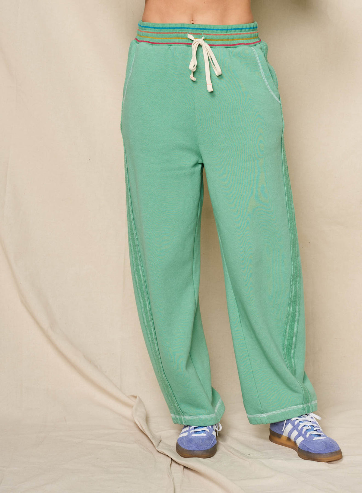 Sundry Raw Seamed Horizon Hoodie &amp; Raw Seamed Pant in Winter Green