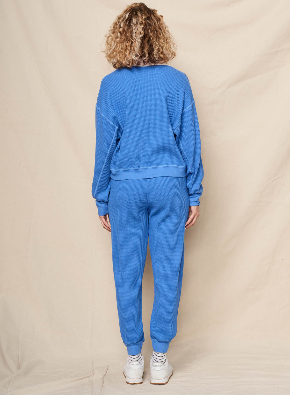 Sundry Popover Polo in Lagoon Blue