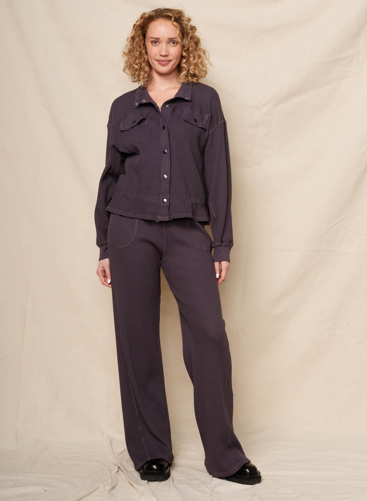 Sundry Cargo Jacket in Washed Black