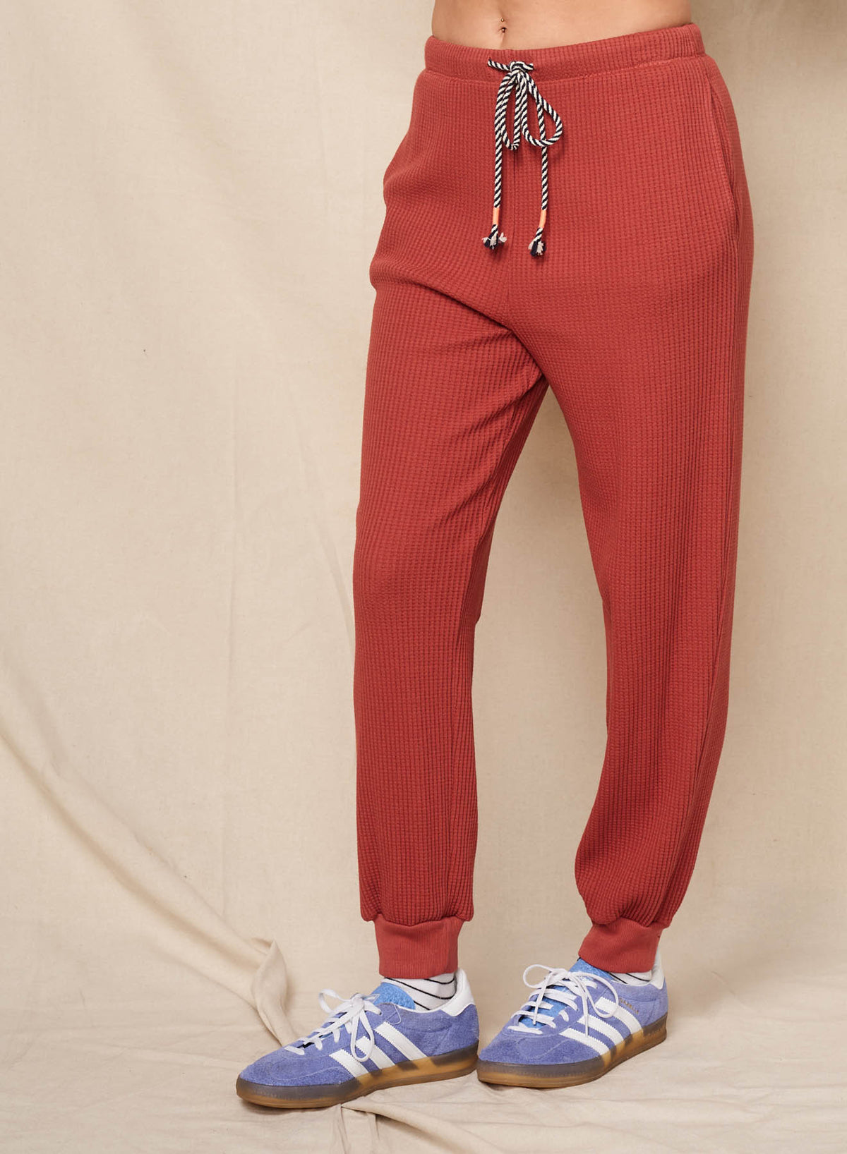 Sundry Jogger in Burnt Brick