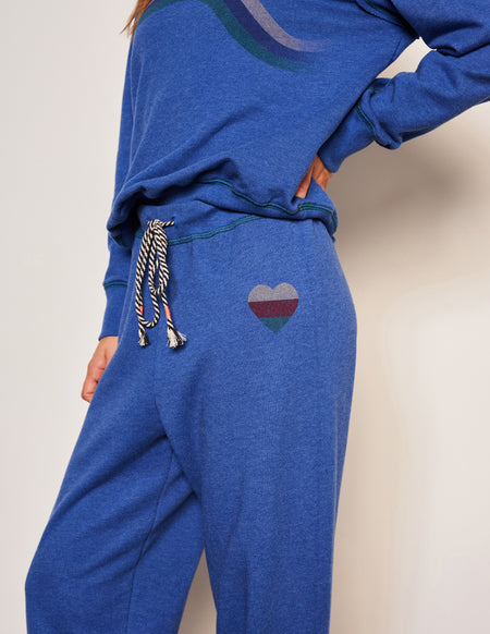 Sundry Heart Jogger in Symphony-front view