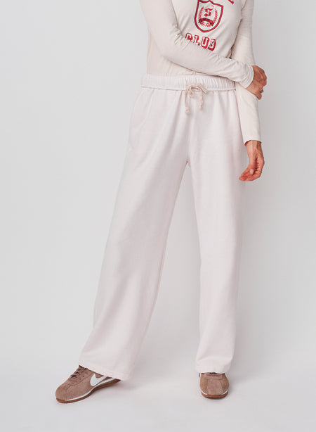 Sundry Straight Pant in Oyster
