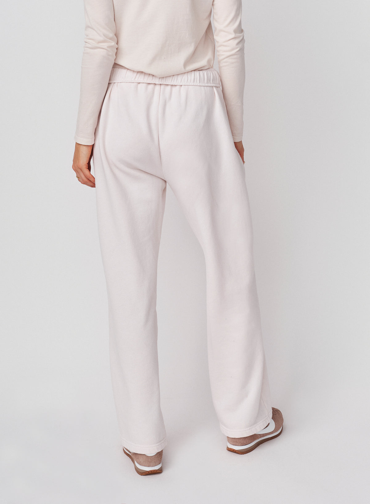 Sundry Straight Pant in Oyster
