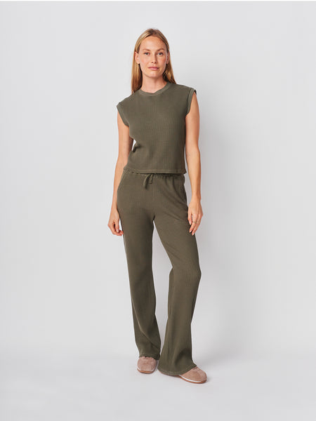 Sundry Lounge Pant in Signature Green