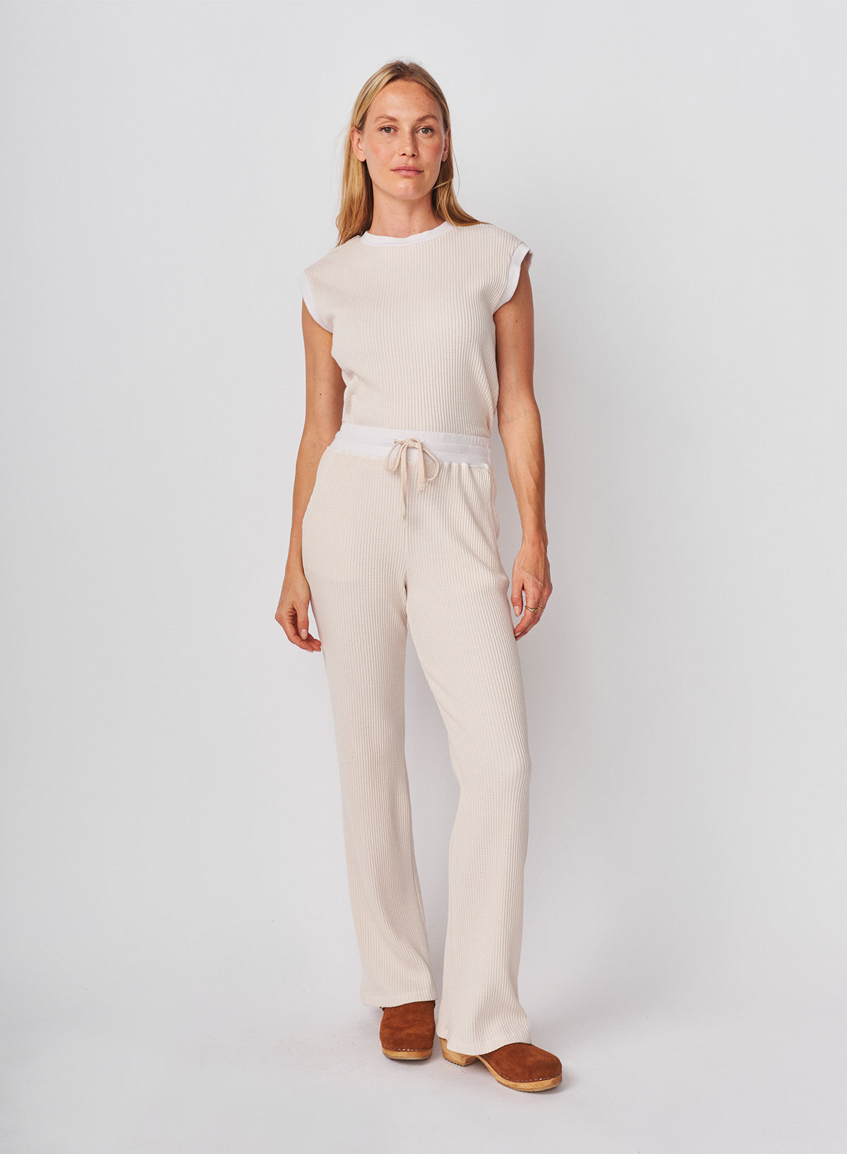 Sundry Lounge Pant in Oyster