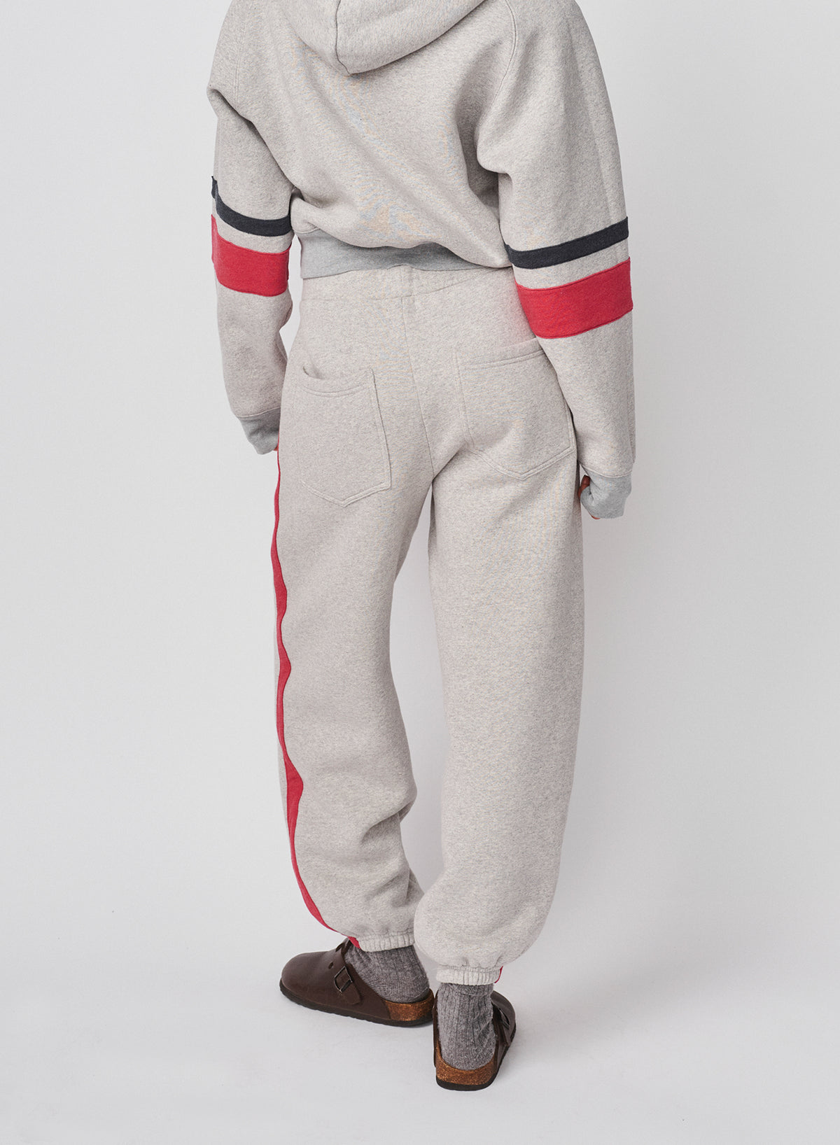 Sundry Academy Trouser Sweatpant in Heather Grey