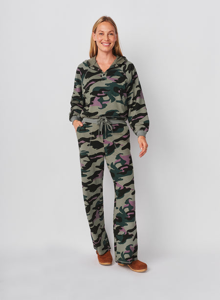 Sundry Lounge Pant in Signature Green