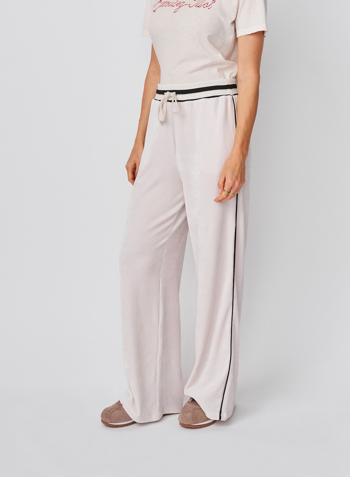 Sundry Track Pant in Oyster