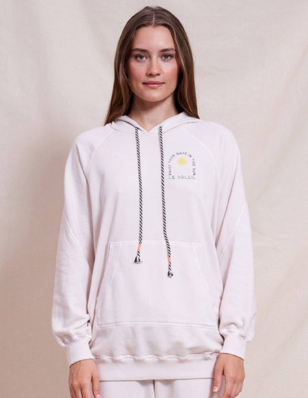 Women's Le Soleil Boyfriend Hoodie & Le Soleil Jogger in Oyster