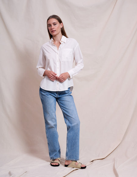 Sundry Classic Shirt in Optic White