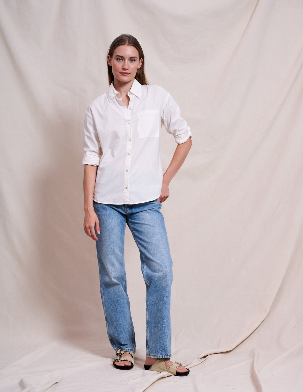 Sundry Classic Shirt in Optic White