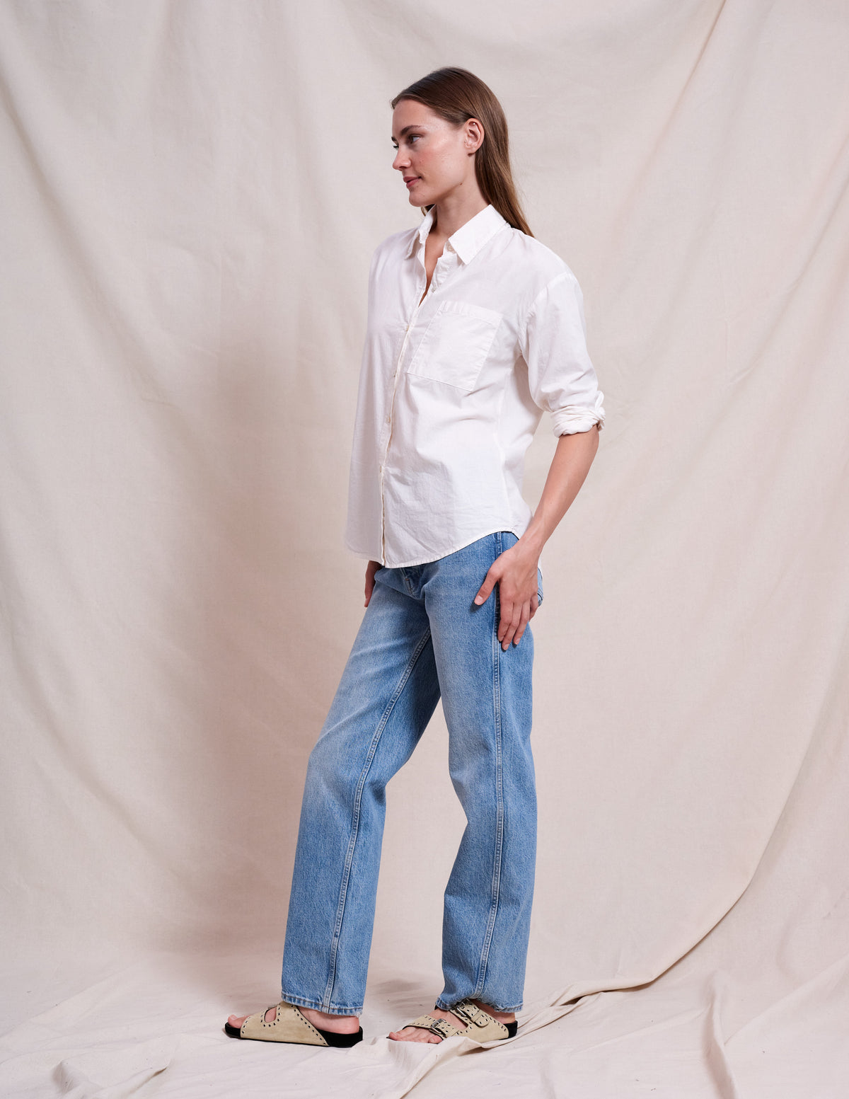 Sundry Classic Shirt in Optic White