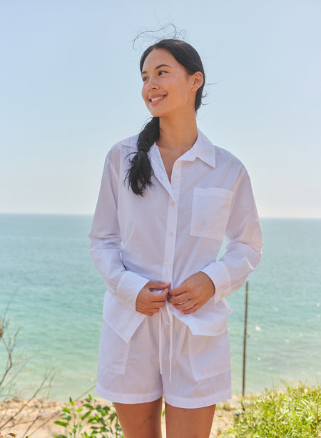 Sundry Classic Shirt in Optic White