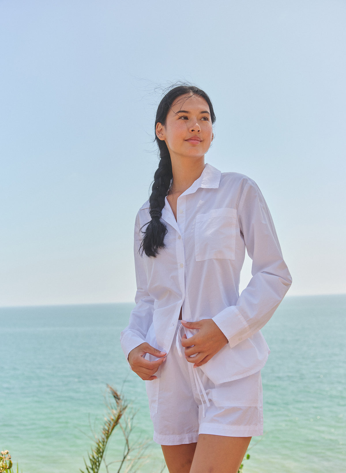 Sundry Classic Shirt in Optic White