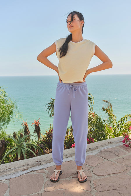 Sundry Basic Sweatpant in College Blue
