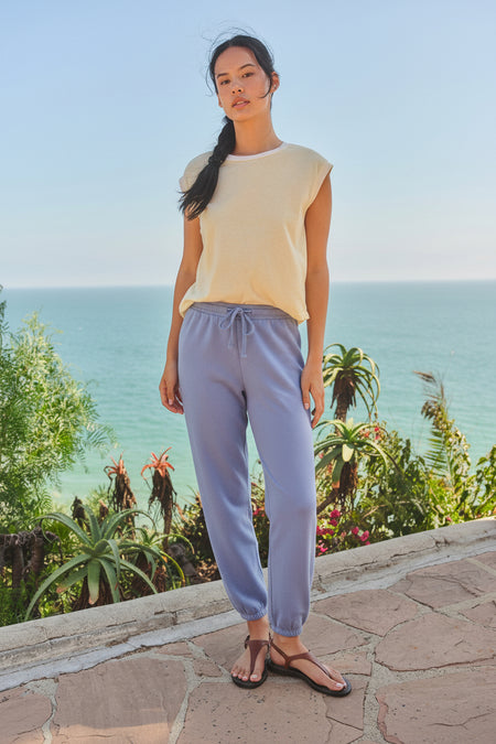 Sundry Basic Sweatpant in College Blue