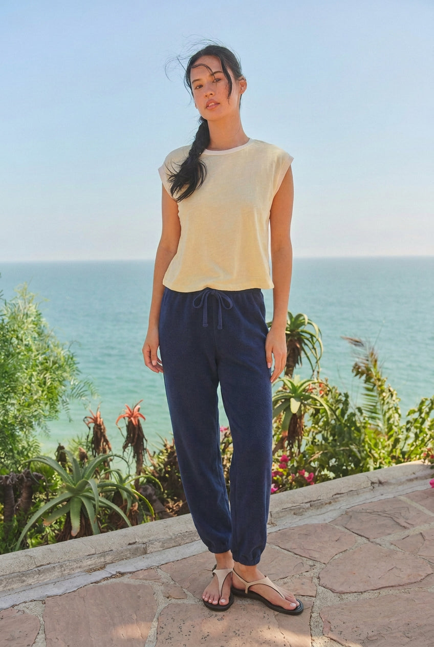 Sundry Basic Sweatpant in Deep Navy