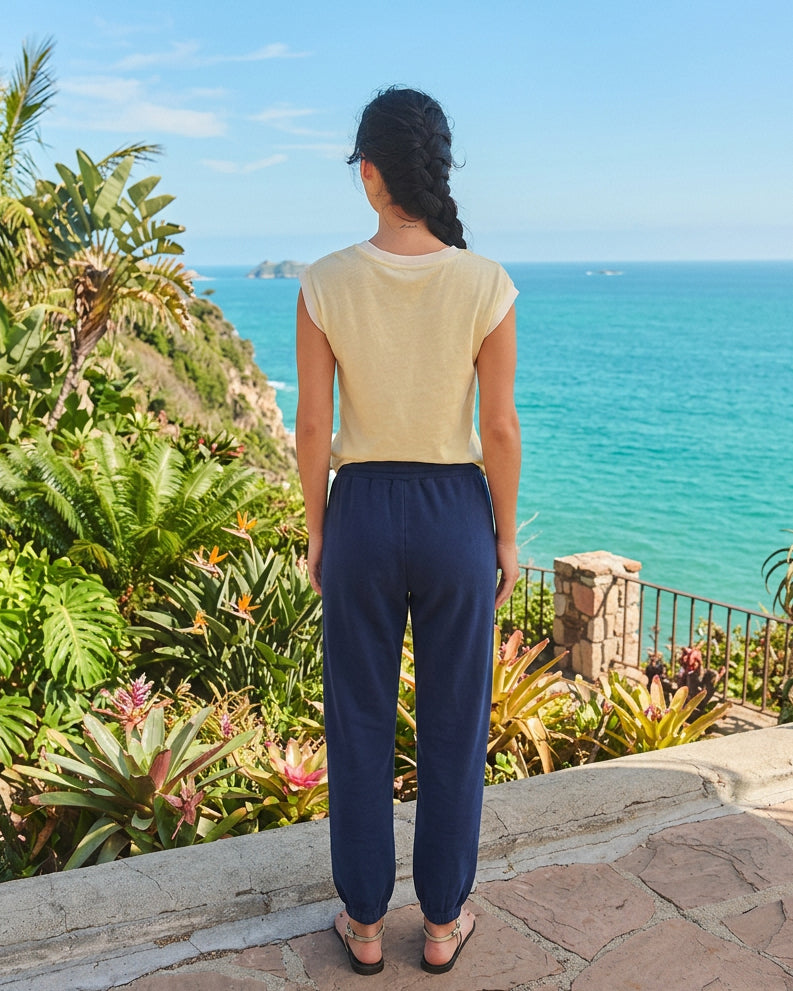 Sundry Basic Sweatpant in Deep Navy