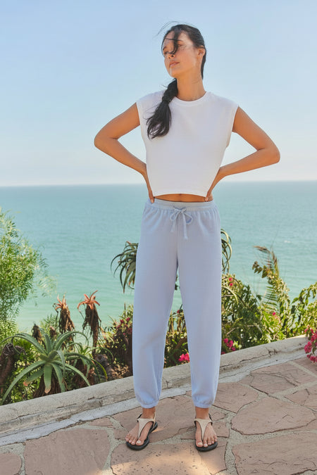 Sundry Basic Sweatpant in Sea Breeze