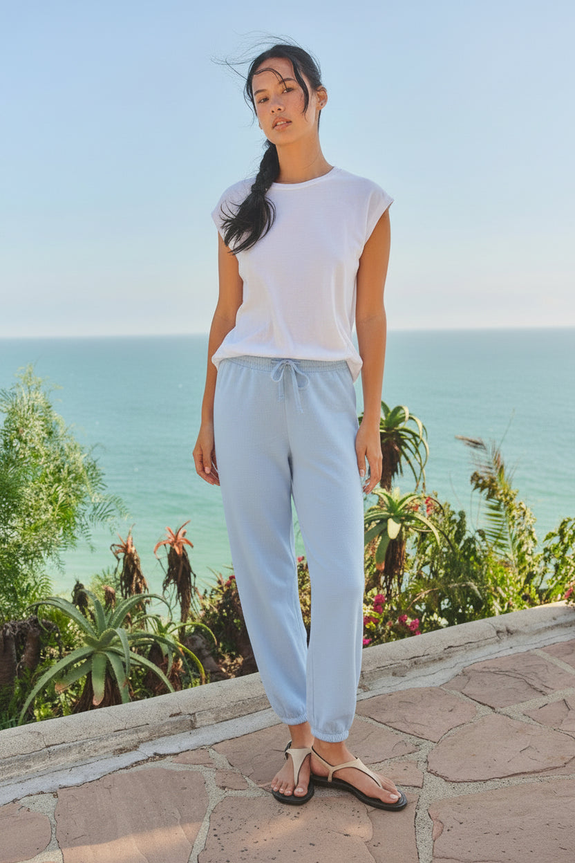 Sundry Basic Sweatpant in Sea Breeze
