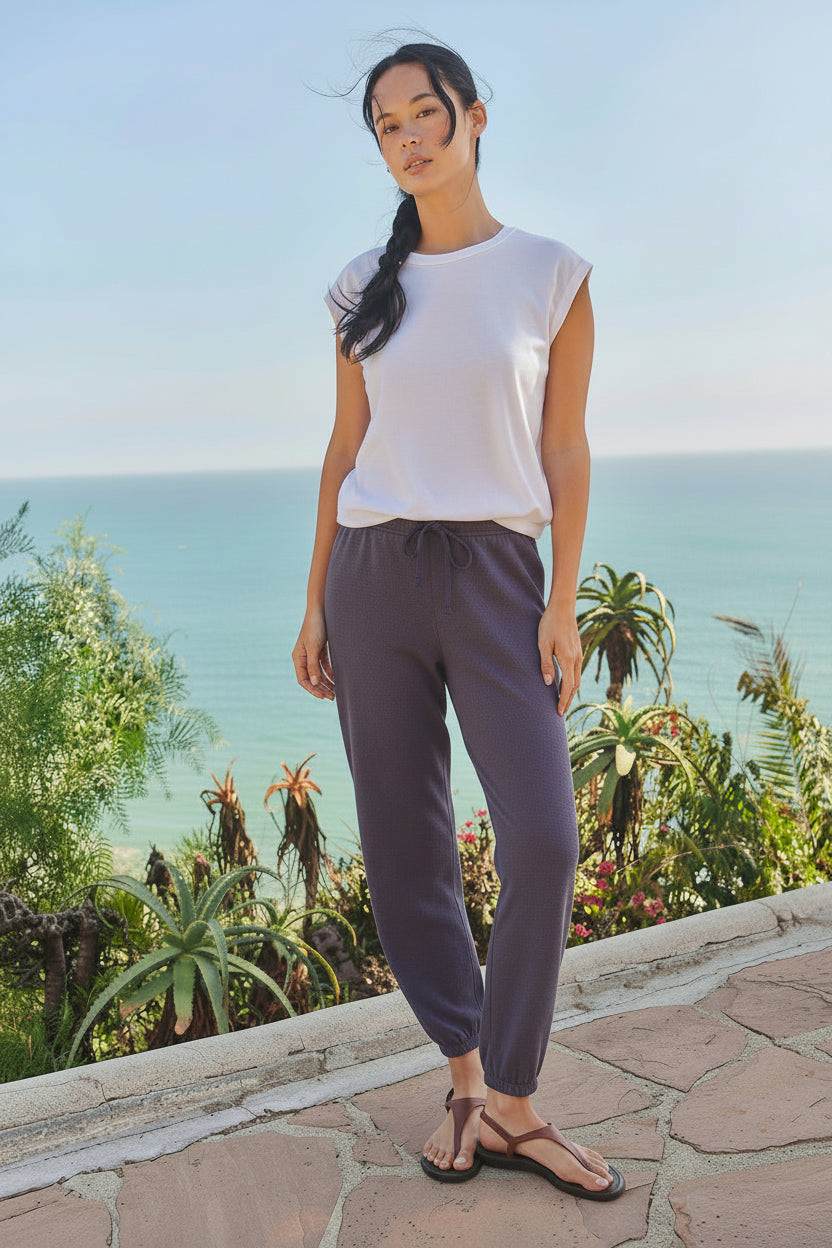 Sundry Basic Sweatpant in Vintage Navy