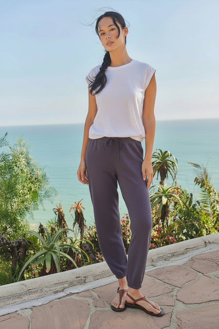 Sundry Basic Sweatpant in Vintage Navy