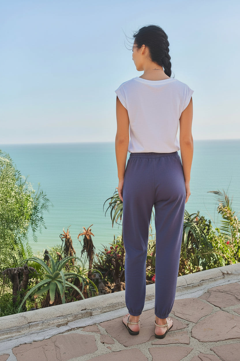 Sundry Basic Sweatpant in Vintage Navy