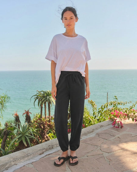 Sundry Basic Sweatpant in Black