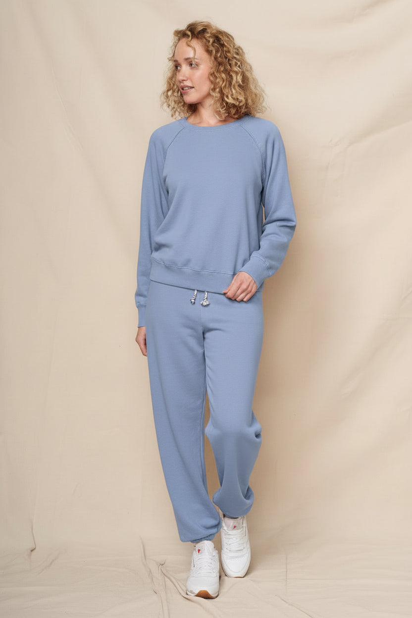 Sundry Raglan Sweatshirt in College Blue