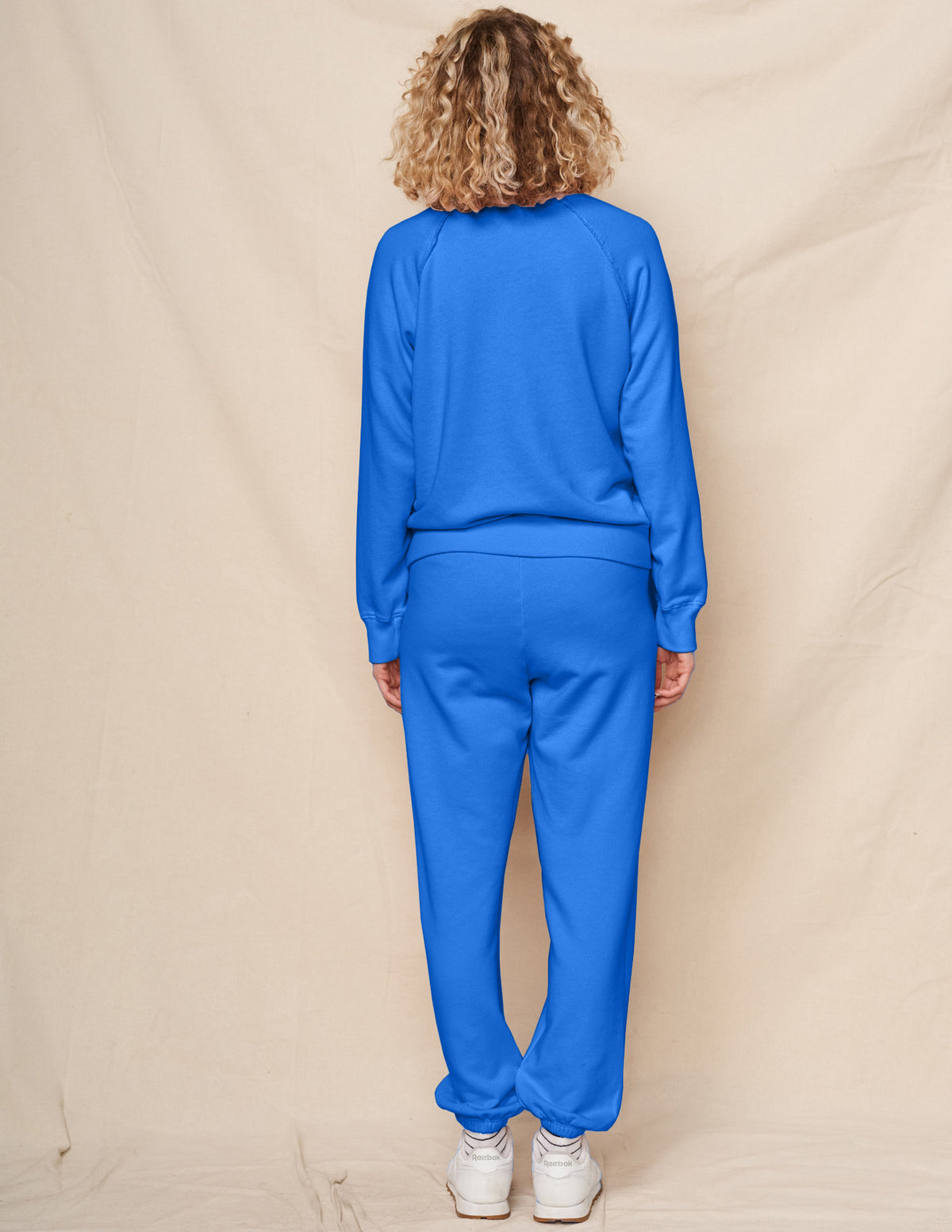 Sundry Raglan Sweatshirt in Lagoon Blue