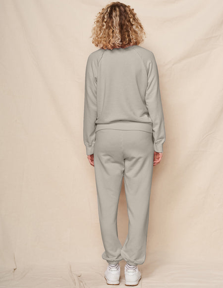 Sundry Raglan Sweatshirt in Olive Oil