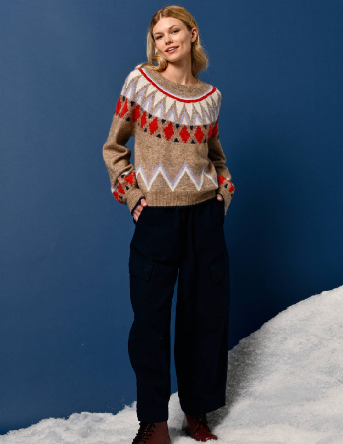 Sundry Easy Work Pant in Black